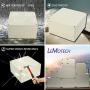 LeMotech Waterproof Dustproof IP65 ABS Plastic Junction Box Universal Electric Project Enclosure Pale Gray 10.4 x 7.2 x 2.4 inch (263 x 182 x 60 mm)