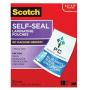 Scotch Self-Seal Laminating Pouches, 25 Pack, Letter Size (LS854-25G-WM)