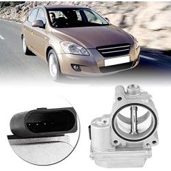 Terisass 35100-27410 Throttle Body TB Assembly Electronic for Kia Ceed 2008 Optima Magentis 2006 2007 2008 2009 2010 Carens 2006 Metal