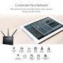 ASUS AC1900 WiFi Gaming Router (RT-AC68U) - Dual Band Gigabit Wireless Internet Router, Gaming & Streaming, AiMesh Compatible, Free Lifetime Internet Security, Adaptive QoS, Parental Control