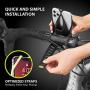 Bone Bike Tie 4 Bike Phone Mount for Handlebar, Bicycle / Motorcycle Universal Cell Phone Holder for 4.7'' - 7.2'' , Face ID Compatible, Ultra Light Silicone Bike Accessories -Luminous