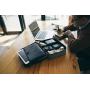 Electronic Organizer, BAGSMART Accessories Organizer Travel Double Layer Electronics Bag Large for 10.5 inch iPad Pro, Adapter, Cables, Black