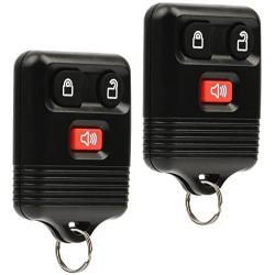 Key Fob Keyless Entry Remote fits Ford, Lincoln, Mercury, Mazda F150 F250 F350 Escape Expedition Explorer Ranger (and More), Set of 2