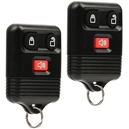 Key Fob Keyless Entry Remote fits Ford, Lincoln, Mercury, Mazda F150 F250 F350 Escape Expedition Explorer Ranger (and More), Set of 2 Key Fob Keyless Entry Remote fits Ford, Lincoln, Mercury, Mazda F150 F250 F350 Escape Expedition Explorer Ranger (and More), Set of 2