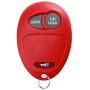 KeylessOption Keyless Entry Remote Car Key Fob for Colorado Venture Canyon Hummer H3 L2C0007T -Red