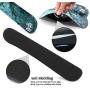 Meffort Inc Mouse Pad Wrist Support & Gaming Keyboard Wrist Pad Combo Set – Durable Ergonomic Anti Slip Non-Slip Round Base Rest Support - Almond Blossoming