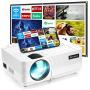 VANKYO Leisure 470 Mini WiFi Projector w/ 100 Inch Projection Screen, Full HD 1080P & 250'' Display Supported, 2021 Upgraded Movie Projector for Outdoor & Indoor, Compatible with TV Stick & iPhone