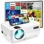 VANKYO Leisure 470 Mini WiFi Projector w/ 100 Inch Projection Screen, Full HD 1080P & 250'' Display Supported, 2021 Upgraded Movie Projector for Outdoor & Indoor, Compatible with TV Stick & iPhone