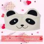 CozyPhones Kids Headphones for Girls Volume Limited with Thin Speakers & Super Soft Stretchy Headband - Perfect Toddlers & Children’s Earphones for Home, School & Travel - Ivory Panda