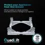 Adjustable Fridge Stand- Dryer Stand- Refrigerator Stand-Mini Fridge Stand- Washer Pedestal-Strong Feet for Washing Machine-Washer Stand-Strong Feet for Fridge- Movable Washer Stand