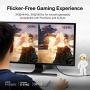 DisplayPort Cable 15ft, iVANKY DP Cable, [4K@60Hz, 2K@165Hz, 2K@144Hz], Nylon Braided High Speed DisplayPort 1.2 Cable, Compatible with PC, Laptop, TV