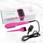 Head Kandy Straightening Brush The One Upper with Tourmaline Infused Ceramic Plating - For All Hair Types: Fine, Thick, Wavy - Anti-Scald Technology - Heats up in only 60 seconds-Mint