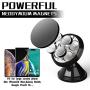 Magnetic Phone Car Mount, eSamcore Powerful Magnets Car Mount Holder for Dashboard with Strong Adhesive, Fits All iPhone Samsung Galaxy Smartphone [2 Pack]