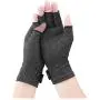 2 Pairs Arthritis Gloves for Women and Men, Compression Gloves Pain Relief Rheumatoid Osteoarthritis and Carpal Tunnel, Fingerless Gloves for Computer Typing and Everyday Support (Black, Small) 2 Pairs Arthritis Gloves for Women and Men, Compression Gloves Pain Relief Rheumatoid Osteoarthritis and Carpal Tunnel, Fingerless Gloves for Computer Typing and Everyday Support (Black, Small)