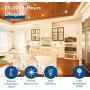 Hyperikon 6 Inch LED Recessed Lighting, 14W=75W, Retrofit Dimmable Downlight, CRI90, UL, Energy Star, Warm White, 16 Pack