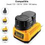 Energup 2Pack DC9096 Replacement Dewalt 18V XRP Battery DC9096 DC9099 DC9098 DW9099 DW9098 Dewalt 18Volt Batteries + DC9310 Dewalt Charger for Dewalt 7.2-18V Ni-Cad Ni-Mh 18V Dewalt Battery Charger