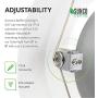Sunco Lighting 2 Pack 5/6 Inch LED Recessed Downlight, Baffle Trim, Dimmable, 13W=75W, 4000K Cool White, 965 LM, Damp Rated, Simple Retrofit Installation - UL + Energy Star