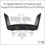 NETGEAR Nighthawk 8-Stream Tri-Band AX8 WiFi 6 Router (RAX70) – AX6600 Wireless Speed (Up to 6.6 Gbps) | 2,500 sq. ft. Coverage