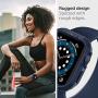Spigen Rugged Armor Designed for Apple Watch Case for 44mm Series 6/SE/5/4 - Navy Blue