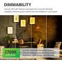 Sunco Lighting 10 Pack G25 LED Bulb, Dimmable, 5.5W=60W, 2700K Soft White, Vintage Edison Filament Globe, 500 LM, E26 Base, Indoor/Outdoor Lights - UL