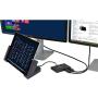 StarTech.com 4 Port DisplayPort MST Hub - DP 1.2 to 4x DP MST Hub - DisplayPort Multi Monitor Splitter - 4 Port MST Hub (MSTDP124DP),Black
