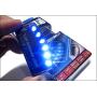 Sunnytech 1pc Solar Car Burglar Alarm 6LED Flashing Anti-Theft Warning Light GSPX D141 (Blue)