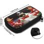 Hxuedan Captain Spaulding The Data Cable Storage Bag is A Portable and Independent Design SuitableVFor Travelers to Place The Data Cable, Earphone and Electronic Product Data Cable Storage Bag