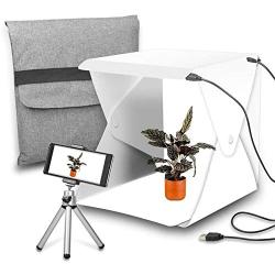 Emart Portable Studio Photo Box, 40 LED Foldable Mini Table Top Shooting Tent Kit for Product Photography