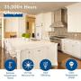 Hyperikon 4 Inch LED Recessed Lighting, 9W=65W, Dimmable Downlight, CRI90, UL, Energy Star, Warm White, 12 Pack