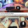 Gimars Upgrade Enlarge Superfine Fibre Soft Smooth Gel Ergonomic Mouse Pad Wrist Support and Keyboard Wrist Rest for Computer, Laptop, Mac, Gaming and Office, Durable, Comfortable and Pain Relief