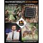 CREATIVE XP Trail Camera Solar Panel Kit - Waterproof 9-12V Solar Charger with 2400 mAh Rechargeable Lithium Battery - Outdoor Power System for All Hunting Cameras