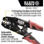 Klein Tools 3005CR Wire Crimper Tool, Ratcheting Insulated Terminal Crimper for 10 to 22 AWG Wire