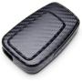 TANGSEN Smart Key Fob Case for TOYOTA AVALON CAMRY COROLLA HATCHBACK C-HR PRIUS PRIME RAV4 2 3 4 Button Keyless Entry Remote Personalized Protective Cover Plastic 3D Carbon Fiber Emboss