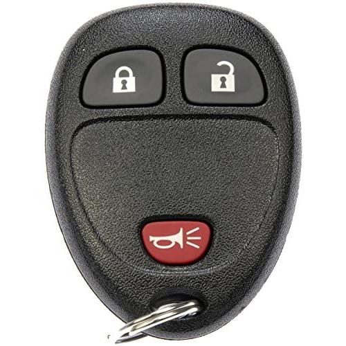 APDTY 24827 Keyless Entry Remote Key Fob Transmitter Complete 3-Button Assembly (Replaces 15913420, 20869056, 20952475)