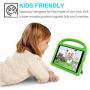 iPad 9.7 2018 2017 / Air 1/2 / Pro 9.7 Case for Kids - SUPLIK Durable Shockproof Protective Handle Bumper Stand Cover with Screen Protector for iPad 9.7 inch 5th/6th Generation, Green