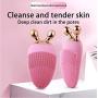 MAGICON Electric Facial Cleansing Brush made with Ultra Hygienic Soft Silicone,portable, rechargeable Deep cleansing Gentle skin-friendly,sonic frequency vibration facial lifting brush