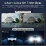 WOLFBOX Mirror Dash Cam Front and Rear Camera with Detached Front Camera,10'' Anti Glare Rear View Camera,1920P Dual Cameras,Dash Cam for Car with Night Vision,Waterproof Backup Camera