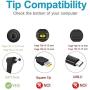 45W IdeaPad AC Charger Fit for Lenovo ADL45WCC GX20K11838 PA-1450-55LL ADP-45DW B 100 110 110S 120 120S 130 130S S130 310 320 330 330S Yoga 710 11 14 15, Flex 4 5 6 Laptop Power Cord Supply Adapter
