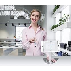 CTA Digital PAD-ASKM Dual Security Kiosk Stand with Locking Case and Cable for iPad Mini Gen. 1-5