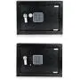 Home Security Electronic Lock Box - Safe with Mechanical Override, Digital Combination Lock Safe, LED Low Battery Indicator, Includes Mounting Bolts, Keys & (4) x ‘AA’ Batteries - SereneLife SLSFE15