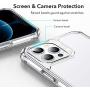 ESR Air Armor Series Case Compatible with iPhone 12 Pro Max 6.7-Inch [Shock Absorbing and Scratch Resistant] [Military Grade Protection] [Hard Back with Flexible Frame] - Clear