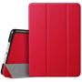 Fintie Case for New iPad 8th Gen (2020) / 7th Generation (2019) 10.2 Inch - Lightweight Slim Shell Standing Hard Back Cover with Auto Wake/Sleep Feature, Red