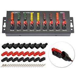 HCDC 1 in 8 Out 40Amp Connector Power Splitter Distributor Source Strip Module