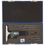 Fowler Full Warranty IP54 Absolute Electronic Depth Micrometer, 54-225-456, 0-6'' Measuring Range, 0.00005''/.001mm Resolution, 0.00016'' Accuracy, 0.176'' Rod Diameter