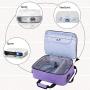 Luxja Projector Case, Projector Bag with Protective Laptop Sleeve, Projector Carrying Case with Accessories Pockets, Large(16 x 11.5 x 5.75 Inches), Purple