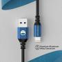 iPhone Charger 10 ft,3-Pack Extra Long Lightning Cable, MFi-Certified iPhone Charger Cable 10 Foot Charging Cord for iPhone 12 11 Pro X XS Max XR/8 Plus/7 Plus/6/6s Plus/5s /5c/iPad Mini Air(Blue)