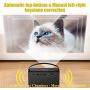 Video Projector TOUMEI V7, 3D DLP Link Android 6.0 Smart Projector 600ANSI 4500 Lumens Keystone Correction WiFi Mirroring for iPhone iPad Android Support 4K Input HDMI/USB/TF 2G ROM 16G Flash