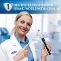 Oral-B 1000 CrossAction Electric Toothbrush, Black, Powered by Braun and Sensitive Gum Care Electric Toothbrush Replacement Brush Heads Refill, 3 Count