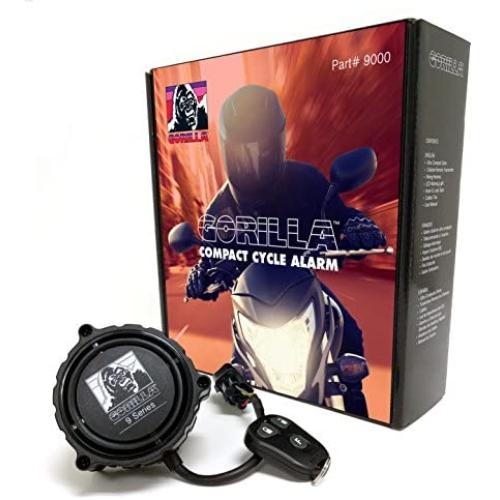 Gorilla Automotive 9000 Motorcycle Alarm with Remote Transmitter