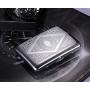 RFID Blocking Credit Card Holder/Protector - Best Metal/Stainless Steel Travel Wallet/Case for Men & Women